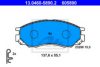 ATE 13.0460-5890.2 Brake Pad Set, disc brake